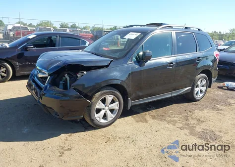 2014 Subaru Forester 2.5I Premium z USA, uszkodzony, nr VIN JF2SJAEC9EH489796